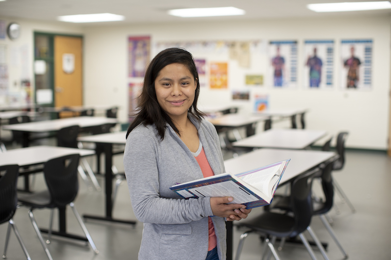 Dominga Lopez Raymundo mentors Guatemalan students across the Dubuque Community School District, bridging language and cultural barriers to support their education and long-term success.